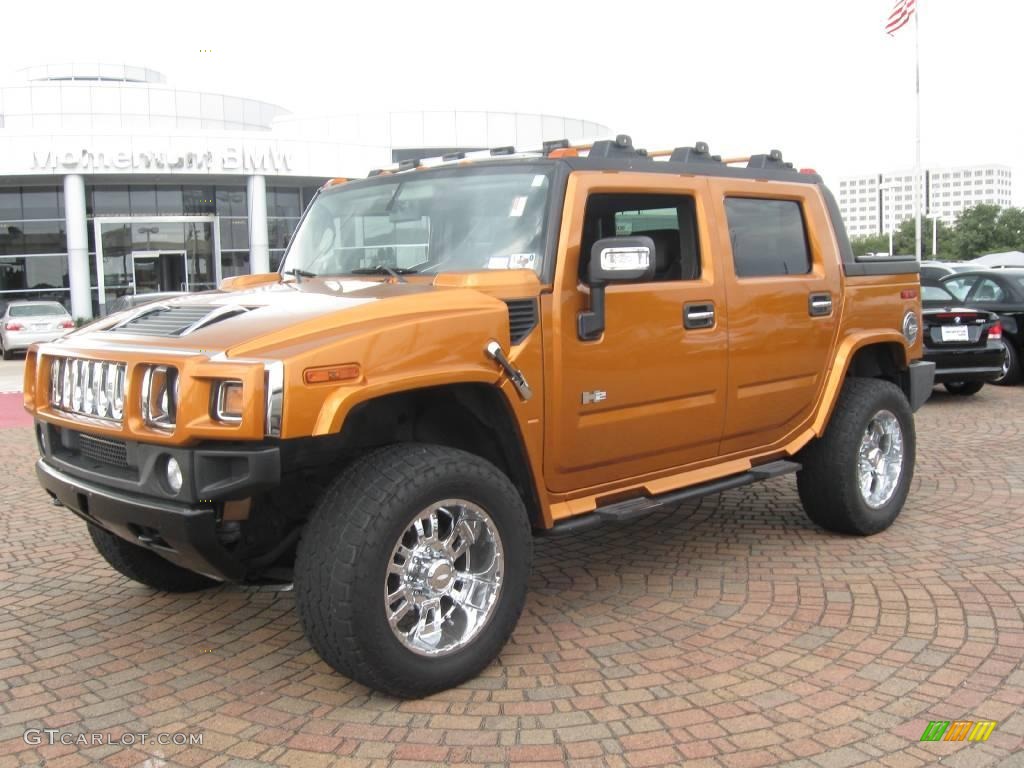 2006 H2 SUT - Fusion Orange / Ebony photo #2