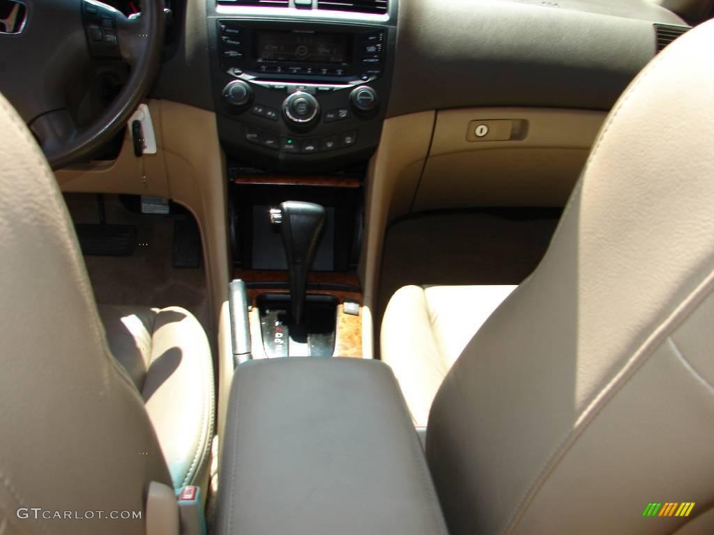 2003 Accord EX V6 Sedan - Noble Green Pearl / Ivory photo #5