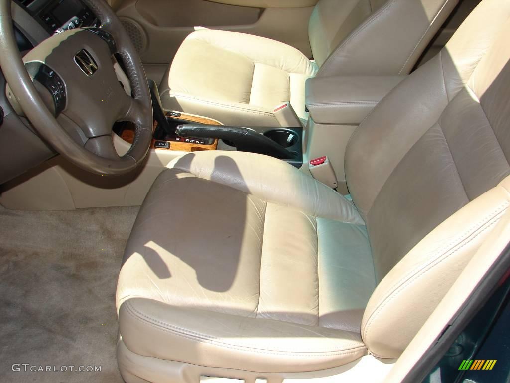 2003 Accord EX V6 Sedan - Noble Green Pearl / Ivory photo #6