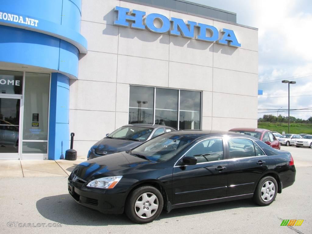 2006 Accord LX Sedan - Nighthawk Black Pearl / Ivory photo #1