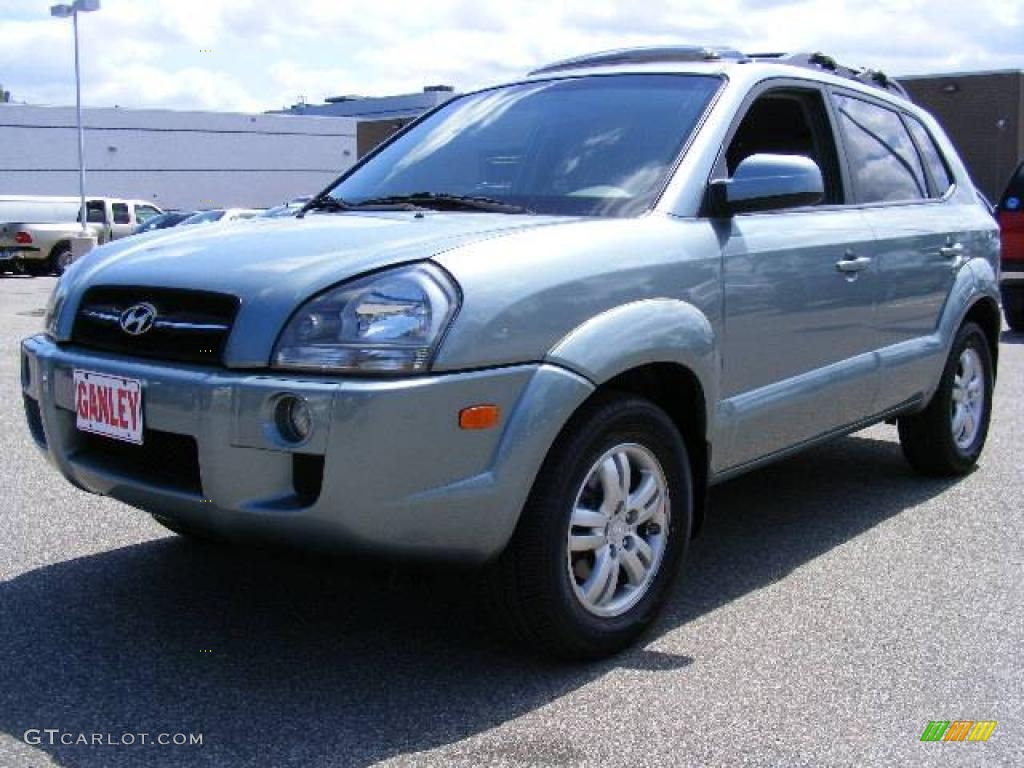 2006 Tucson Limited 4x4 - Alpine Frost / Gray photo #1