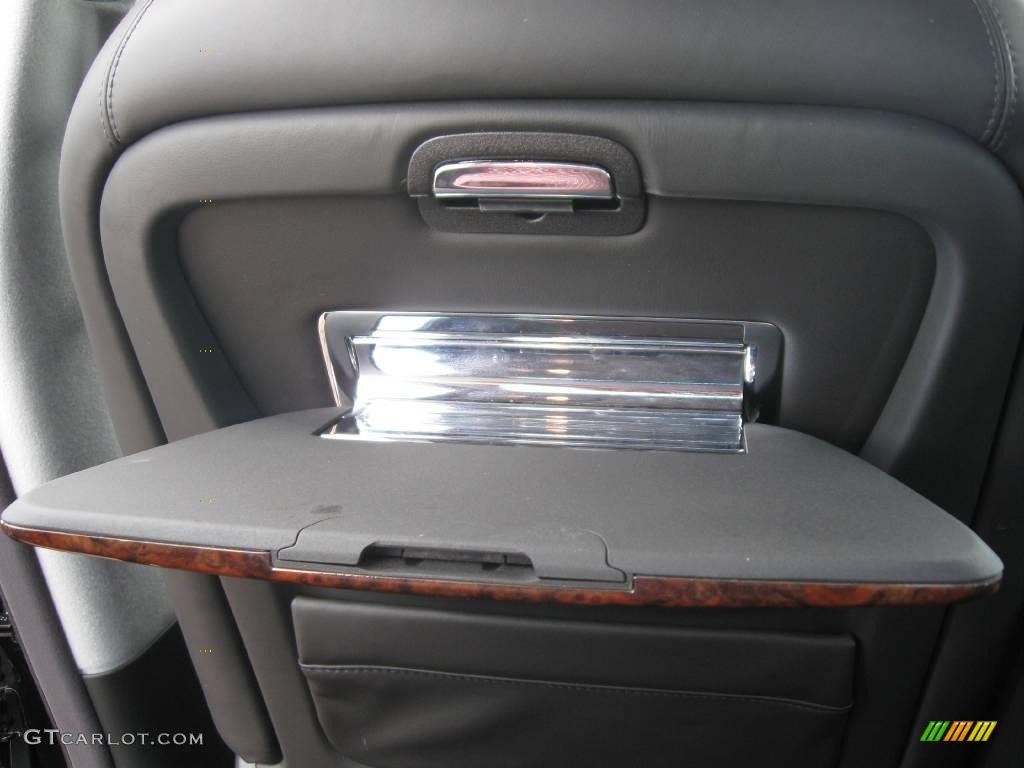 2009 XJ Vanden Plas - Ultimate Black / Charcoal/Charcoal photo #21