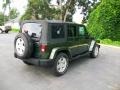 2007 Jeep Green Metallic Jeep Wrangler Unlimited Sahara  photo #3