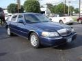 2007 Dark Blue Pearl Metallic Lincoln Town Car Signature  photo #2