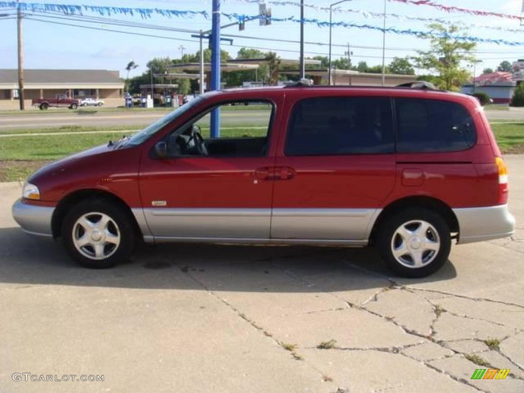 2000 Villager Sport - Toreador Red Metallic / Portland Grey photo #1