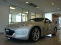 2009 Brilliant Silver Nissan 370Z Sport Touring Coupe  photo #3