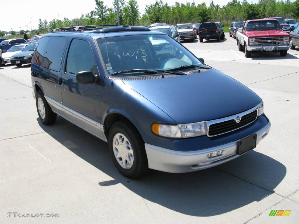 1997 Villager Nautica - Indigo Blue Metallic / Graphite photo #3