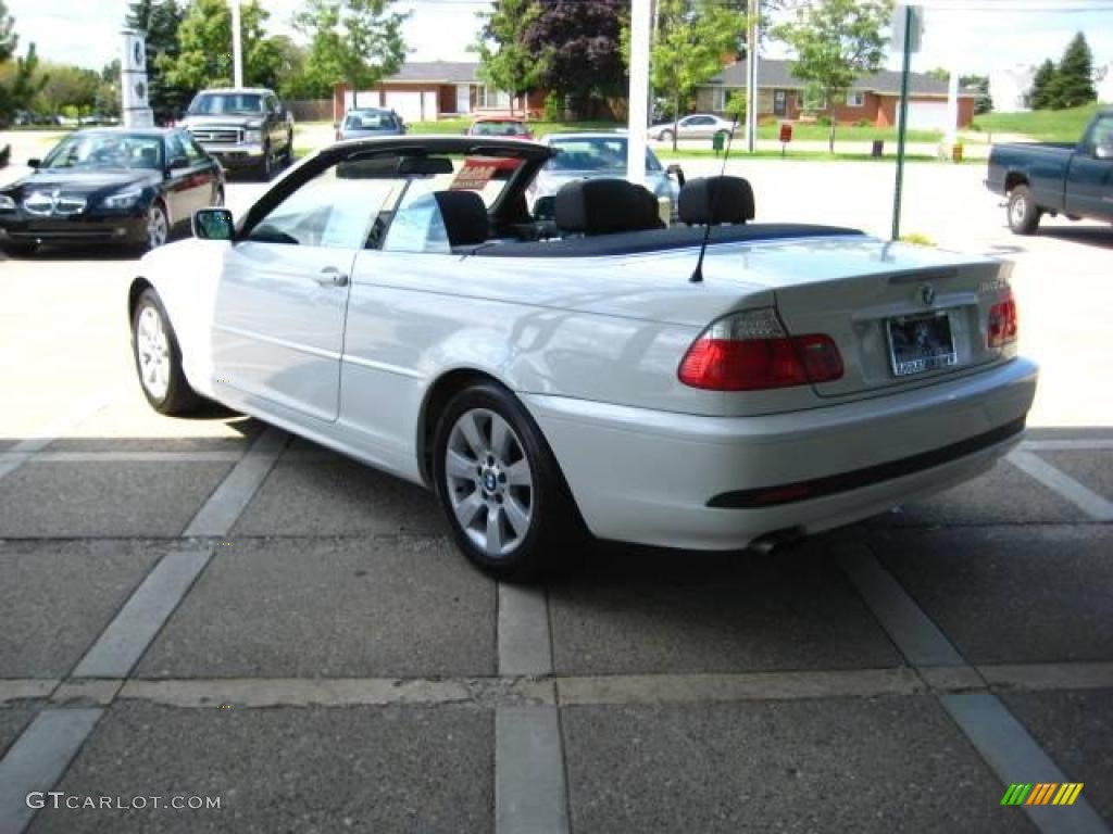 2006 3 Series 325i Convertible - Alpine White / Black photo #7