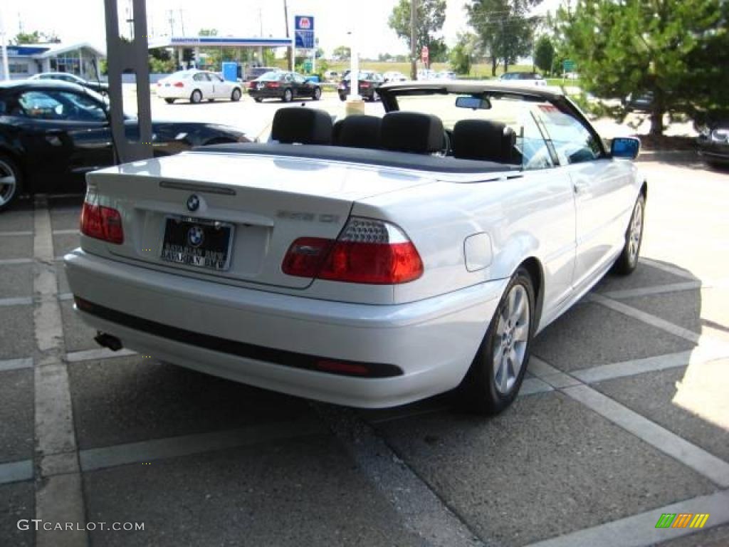 2006 3 Series 325i Convertible - Alpine White / Black photo #9