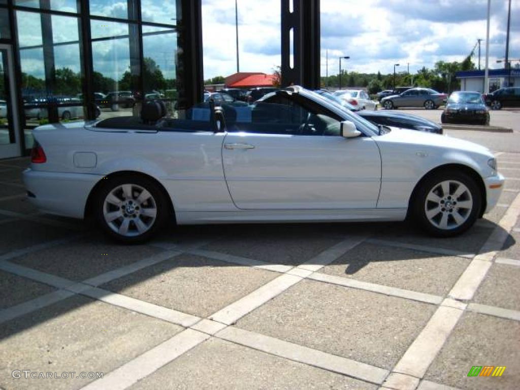 2006 3 Series 325i Convertible - Alpine White / Black photo #10