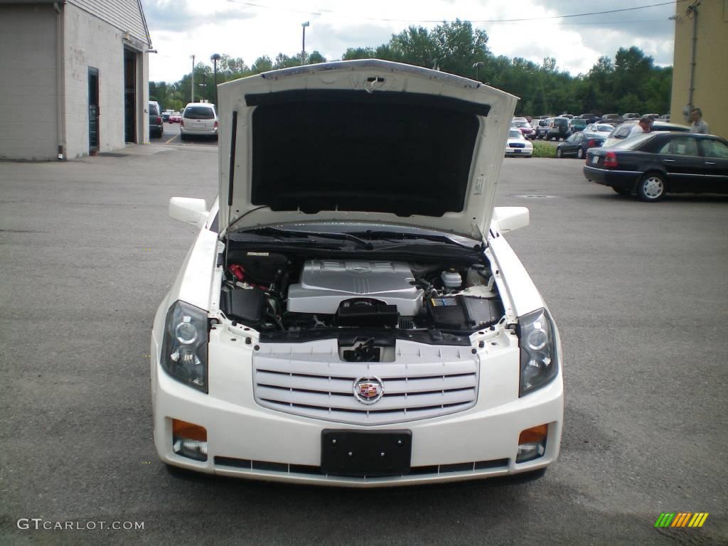 2007 CTS Sedan - White Diamond / Light Gray/Ebony photo #14