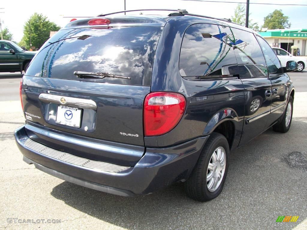 2007 Town & Country Touring - Modern Blue Pearl / Medium Slate Gray photo #6