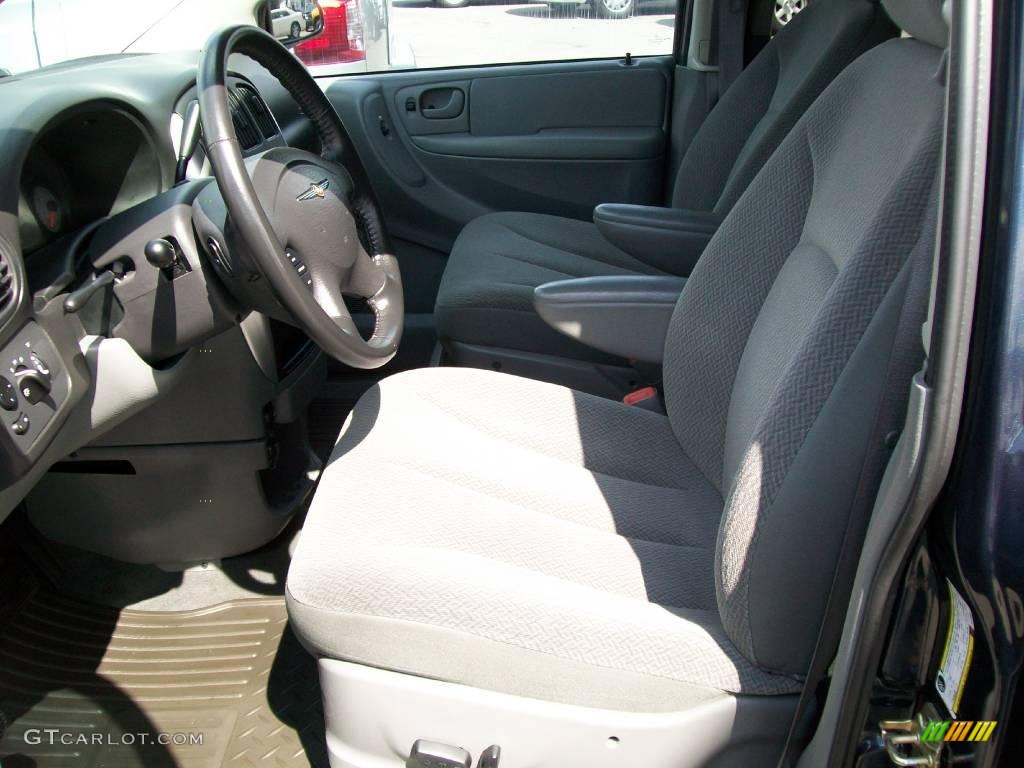 2007 Town & Country Touring - Modern Blue Pearl / Medium Slate Gray photo #11