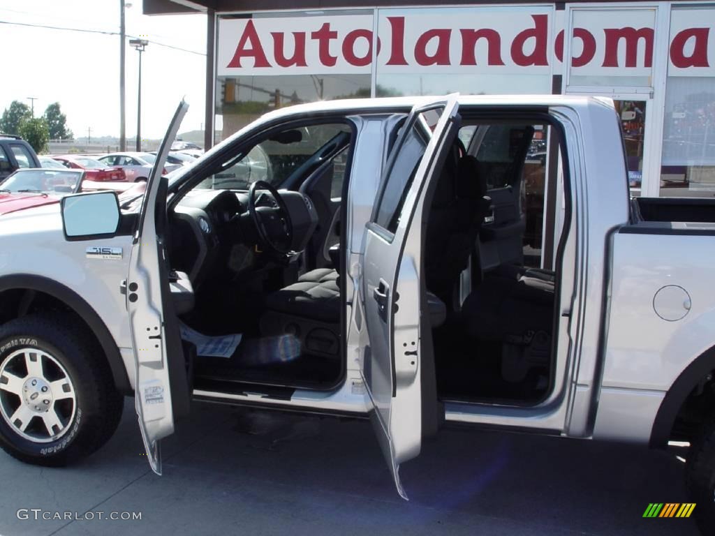 2005 F150 FX4 SuperCrew 4x4 - Silver Metallic / Black photo #2