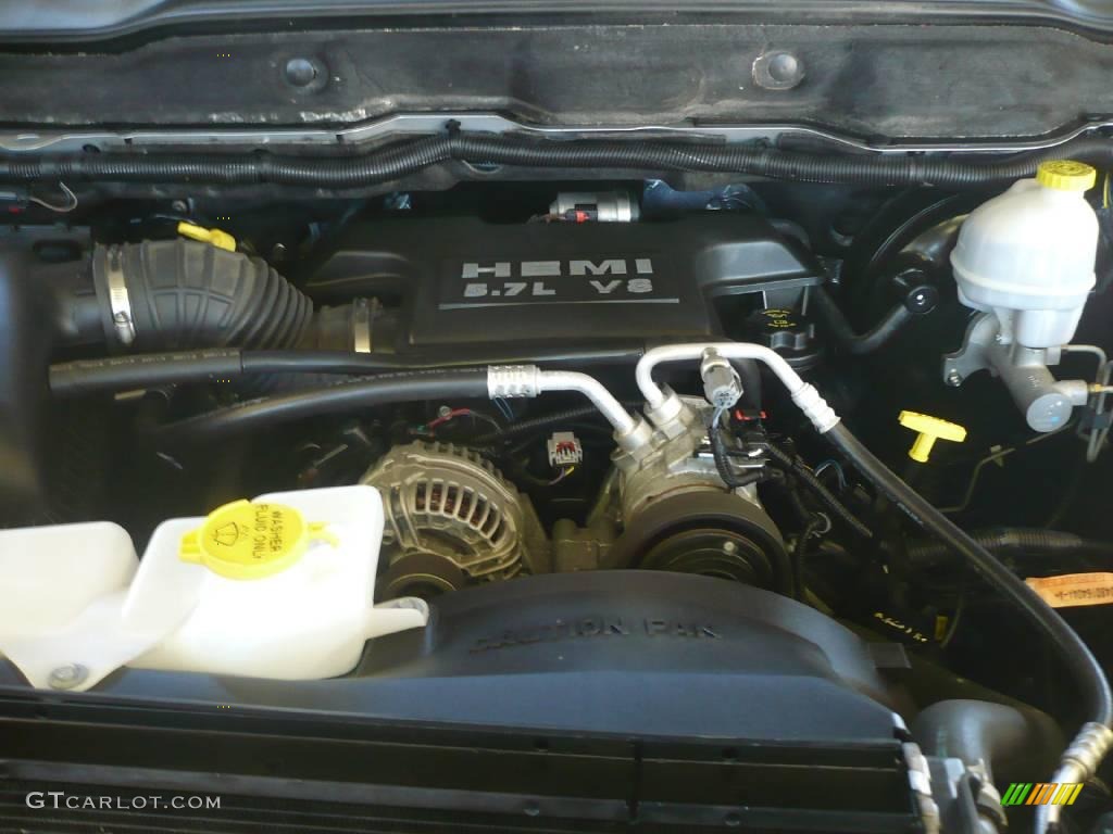 2007 Ram 1500 Big Horn Edition Quad Cab 4x4 - Bright Silver Metallic / Medium Slate Gray photo #12