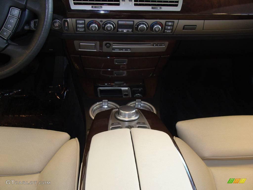 2007 7 Series 750Li Sedan - Alpine White / Cream Beige photo #14