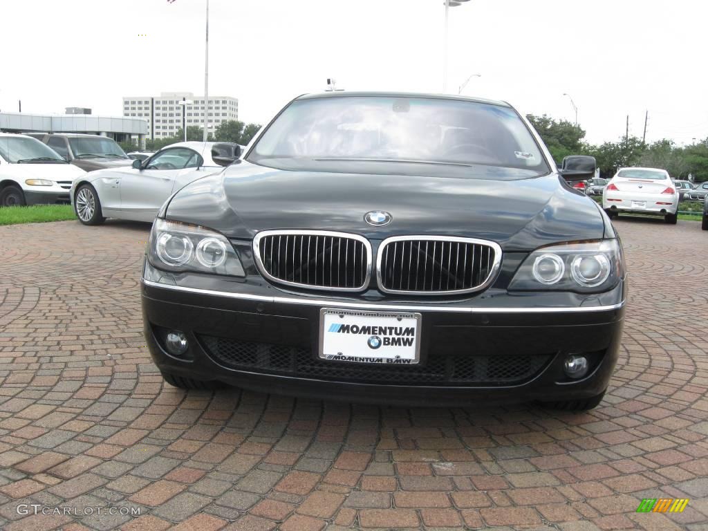 2007 7 Series 750Li Sedan - Jet Black / Black photo #3