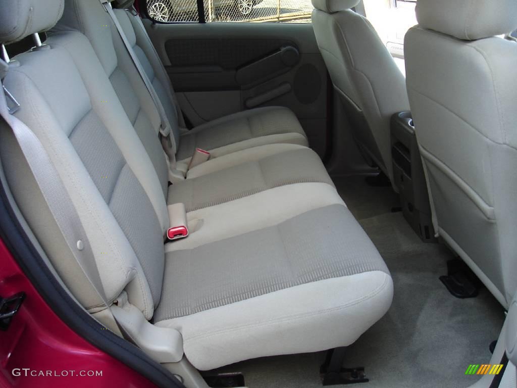 2006 Explorer XLT 4x4 - Redfire Metallic / Stone photo #14