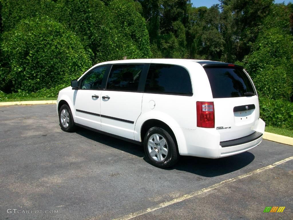 2008 Grand Caravan SE - Stone White / Dark Slate/Light Shale photo #1