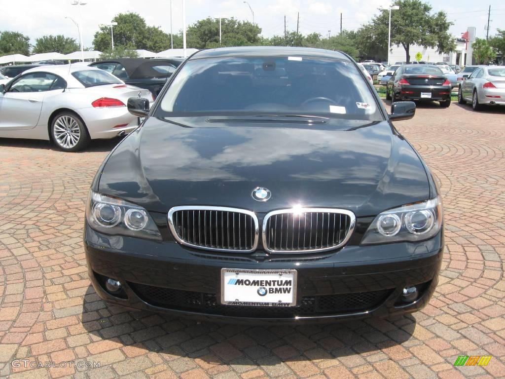 2007 7 Series 750Li Sedan - Jet Black / Black photo #2