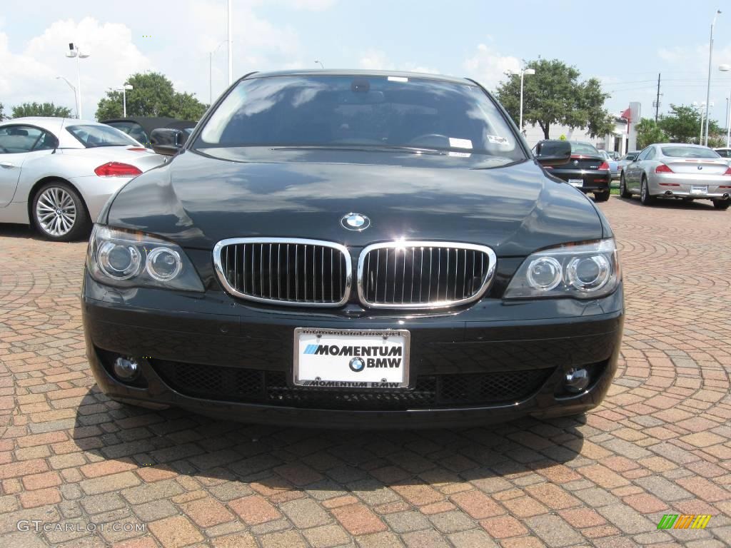 2007 7 Series 750Li Sedan - Jet Black / Black photo #3