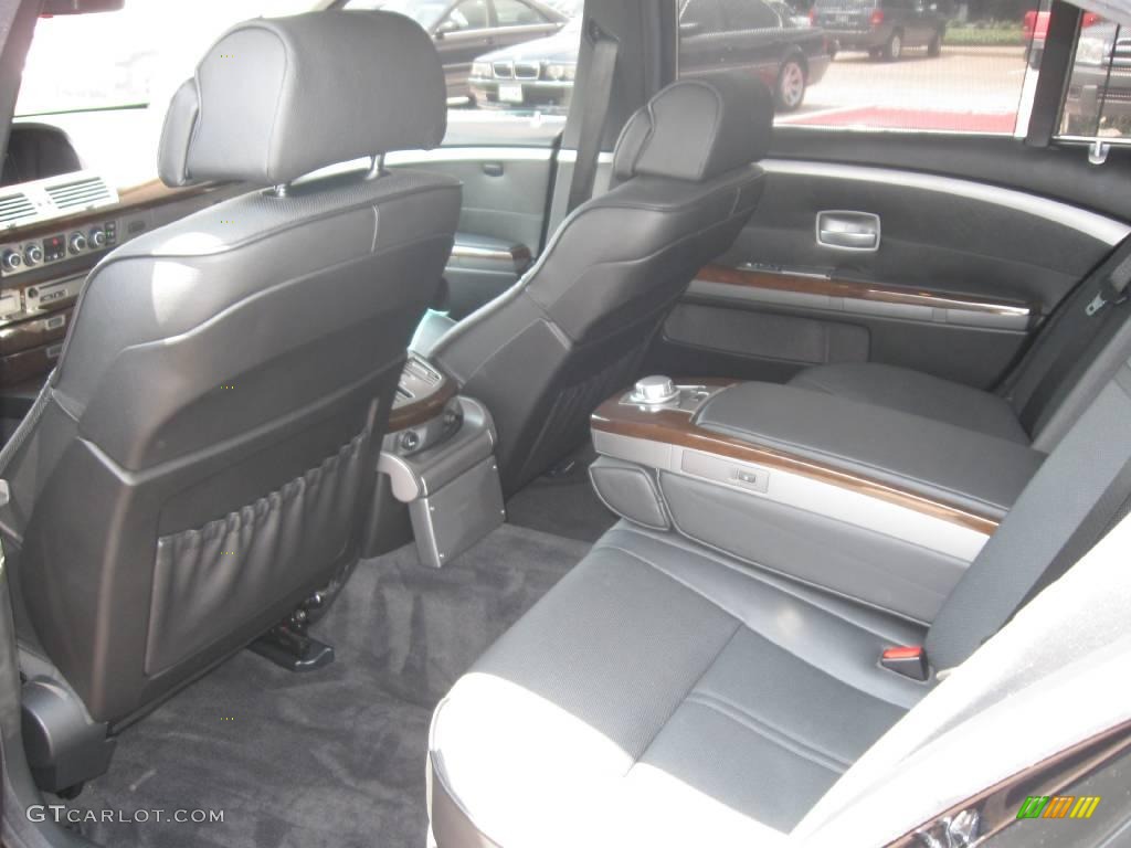 2007 7 Series 750Li Sedan - Jet Black / Black photo #21