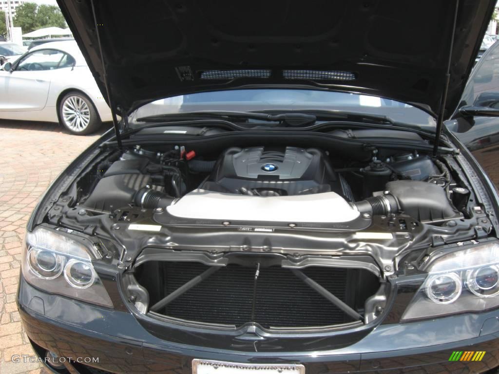2007 7 Series 750Li Sedan - Jet Black / Black photo #32