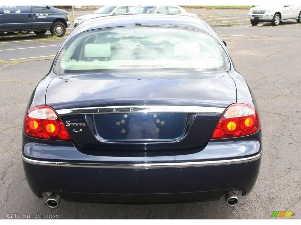 2006 S-Type 3.0 - Indigo Blue Metallic / Champagne photo #6