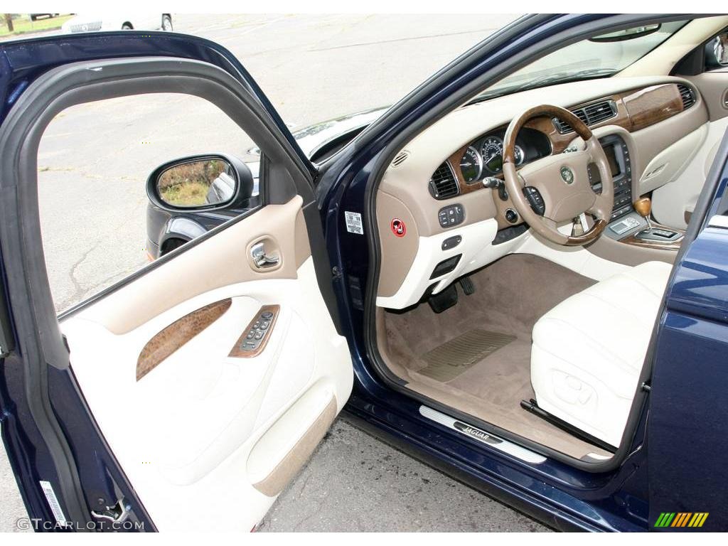 2006 S-Type 3.0 - Indigo Blue Metallic / Champagne photo #10