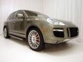 2008 Olive Green Metallic Porsche Cayenne Turbo  photo #20