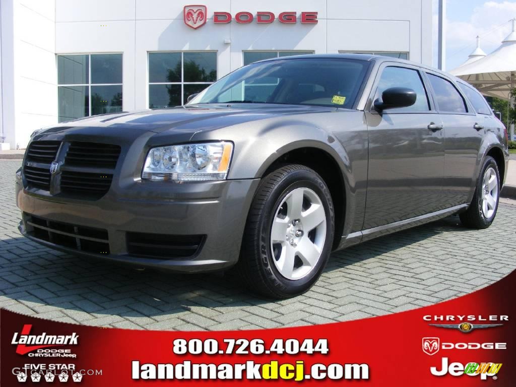 Dark Titanium Metallic Dodge Magnum