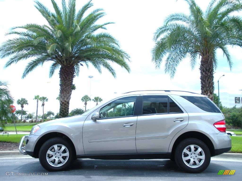 2006 ML 350 4Matic - Pewter Metallic / Black photo #1