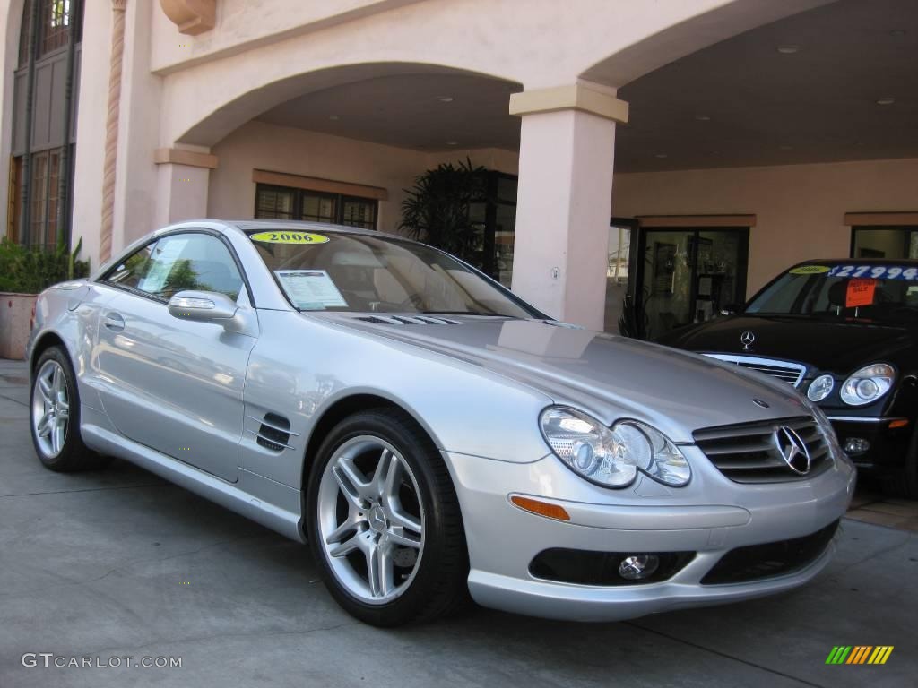 Iridium Silver Metallic Mercedes-Benz SL