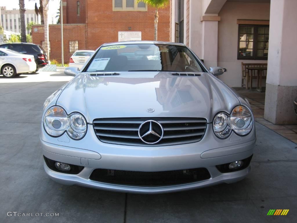 2006 SL 500 Roadster - Iridium Silver Metallic / Charcoal photo #5