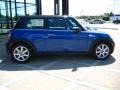 2009 Lightning Blue Metallic Mini Cooper S Hardtop  photo #9