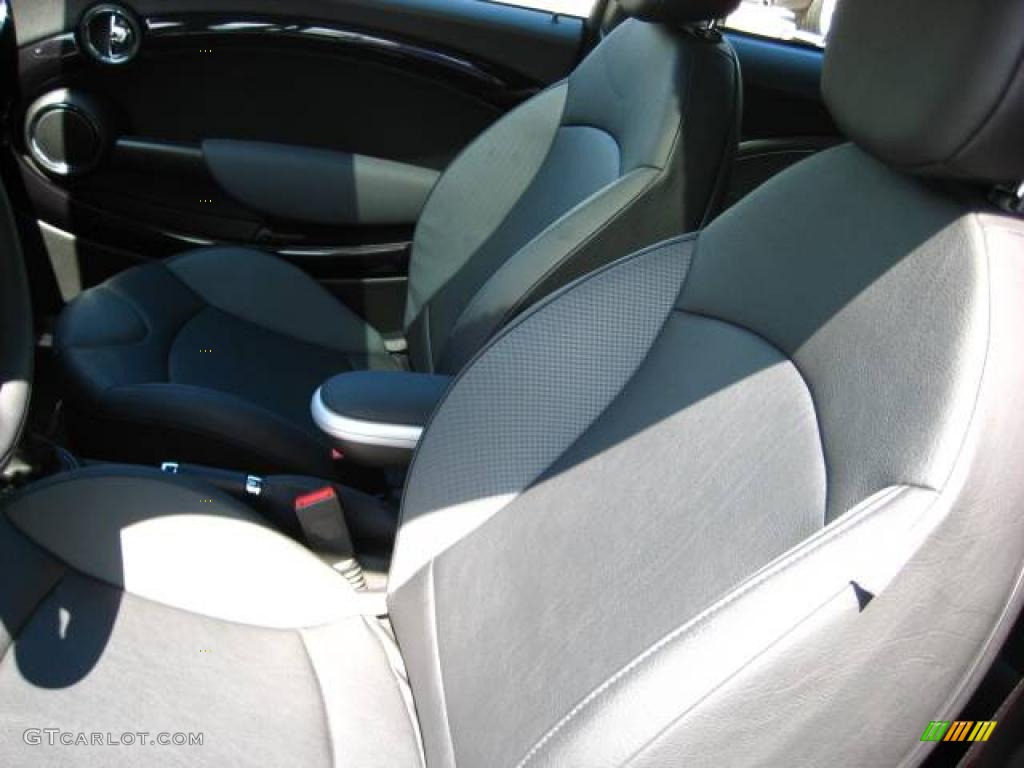 2009 Cooper S Hardtop - Lightning Blue Metallic / Black/Grey photo #14