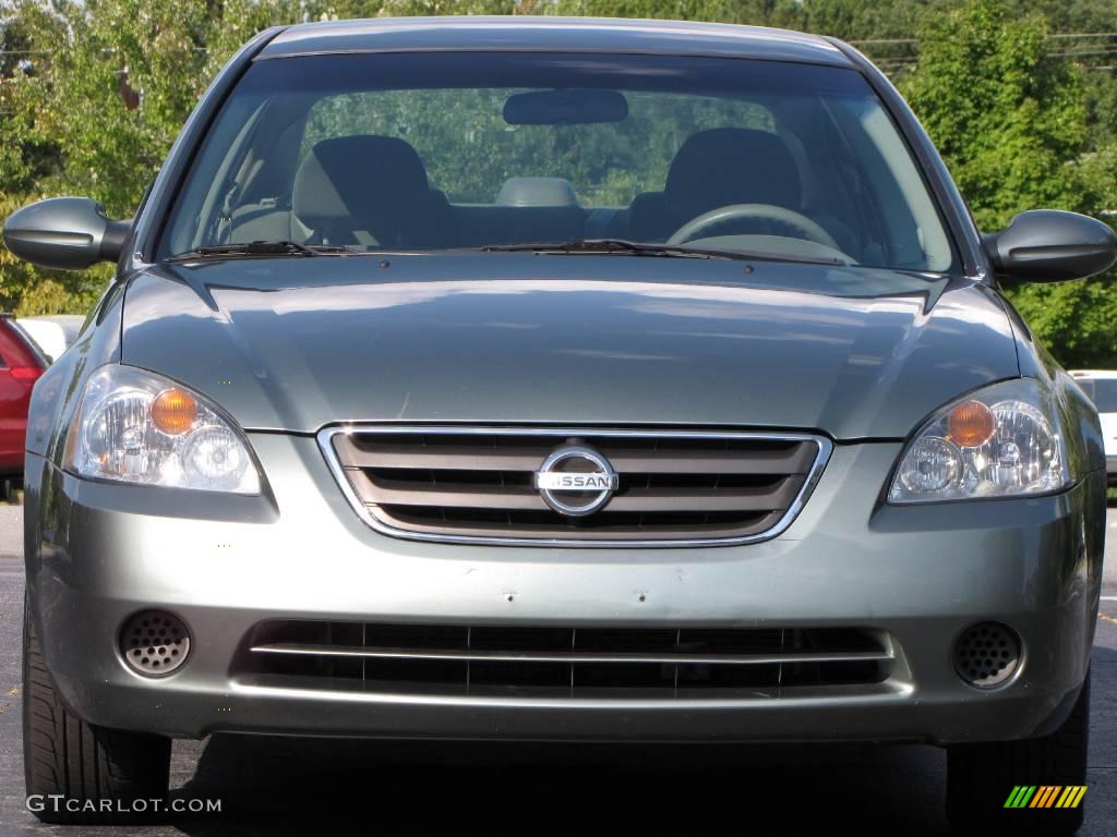 2004 Altima 2.5 S - Smoke Metallic / Frost Gray photo #11