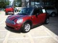 2009 Nightfire Red Metallic Mini Cooper Hardtop  photo #4