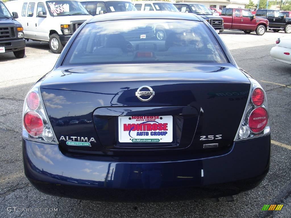 2006 Altima 2.5 S Special Edition - Majestic Blue Metallic / Charcoal photo #4
