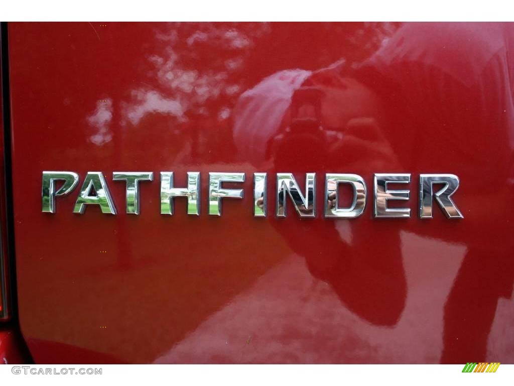 2006 Pathfinder SE 4x4 - Red Brawn Pearl / Graphite photo #38