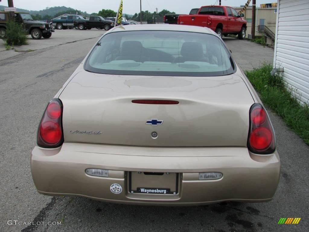 2004 Monte Carlo LS - Sandstone Metallic / Neutral photo #4