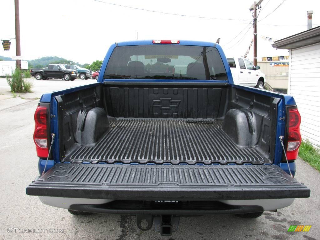 2004 Silverado 1500 Work Truck Extended Cab 4x4 - Arrival Blue Metallic / Dark Charcoal photo #5