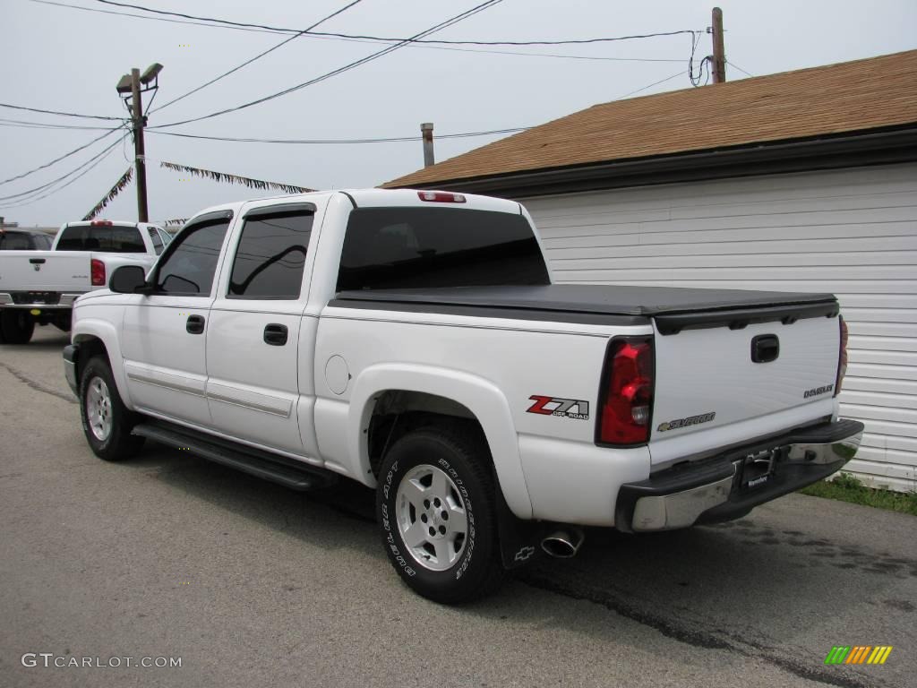 2004 Silverado 1500 Z71 Crew Cab 4x4 - Summit White / Medium Gray photo #3