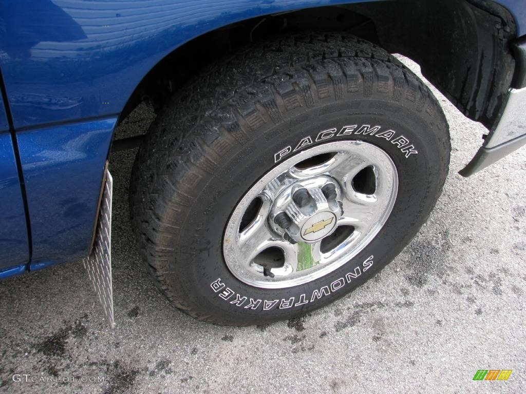 2004 Silverado 1500 Work Truck Extended Cab 4x4 - Arrival Blue Metallic / Dark Charcoal photo #14