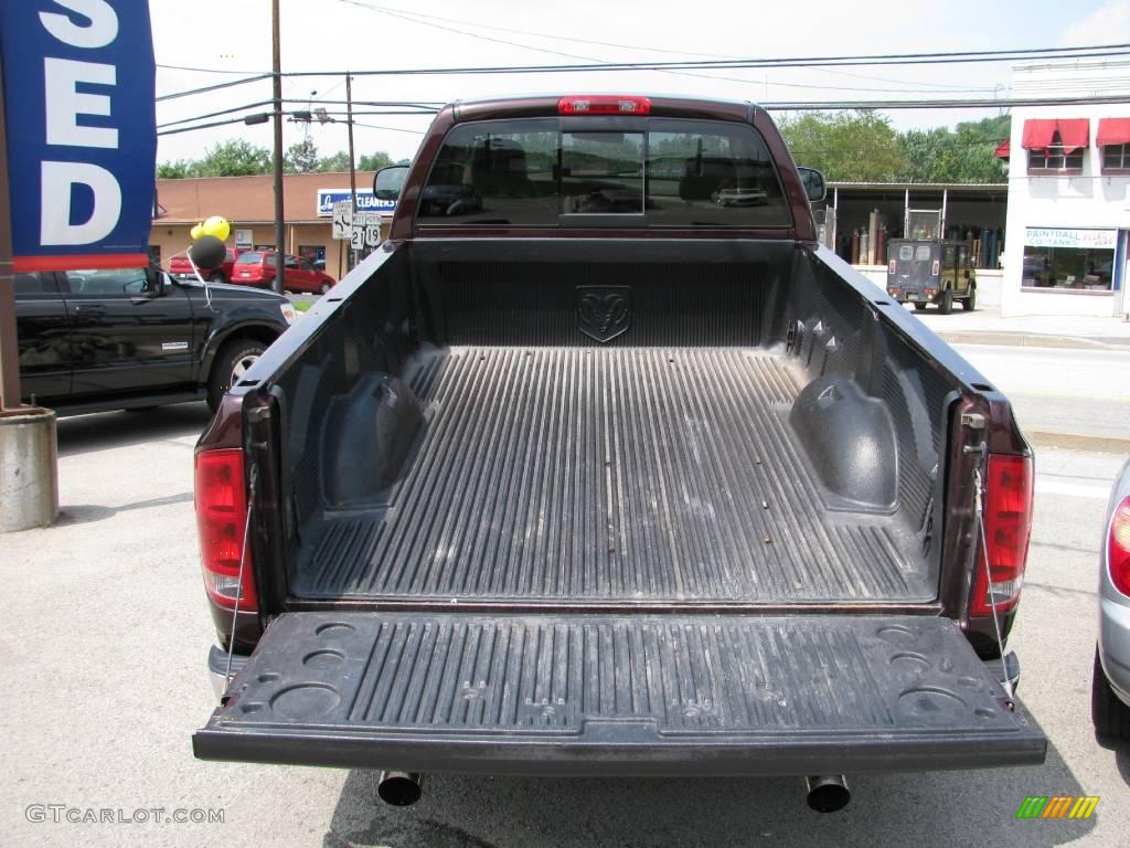 2004 Ram 1500 ST Regular Cab 4x4 - Deep Molten Red Pearl / Taupe photo #4