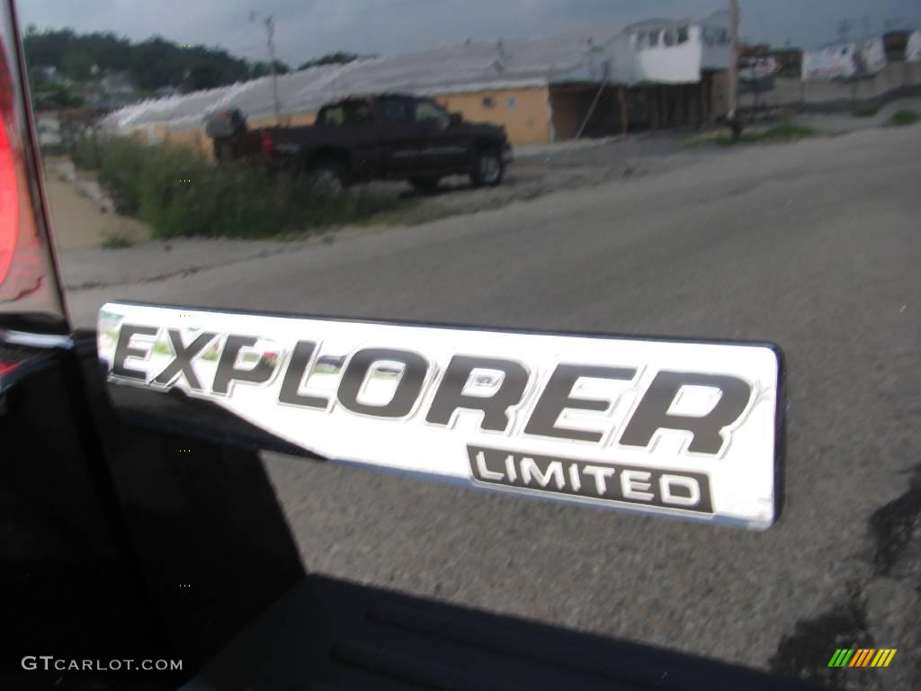 2006 Explorer Limited 4x4 - Black / Black photo #13