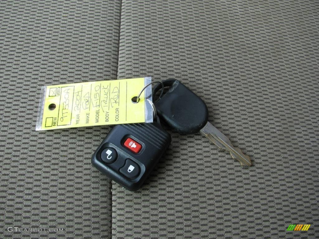 2004 F150 XLT SuperCab 4x4 - Bright Red / Tan photo #24