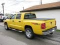 Solar Yellow - Dakota SLT TRX4 Quad Cab 4x4 Photo No. 3
