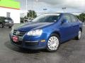 2008 Laser Blue Metallic Volkswagen Jetta S Sedan  photo #1