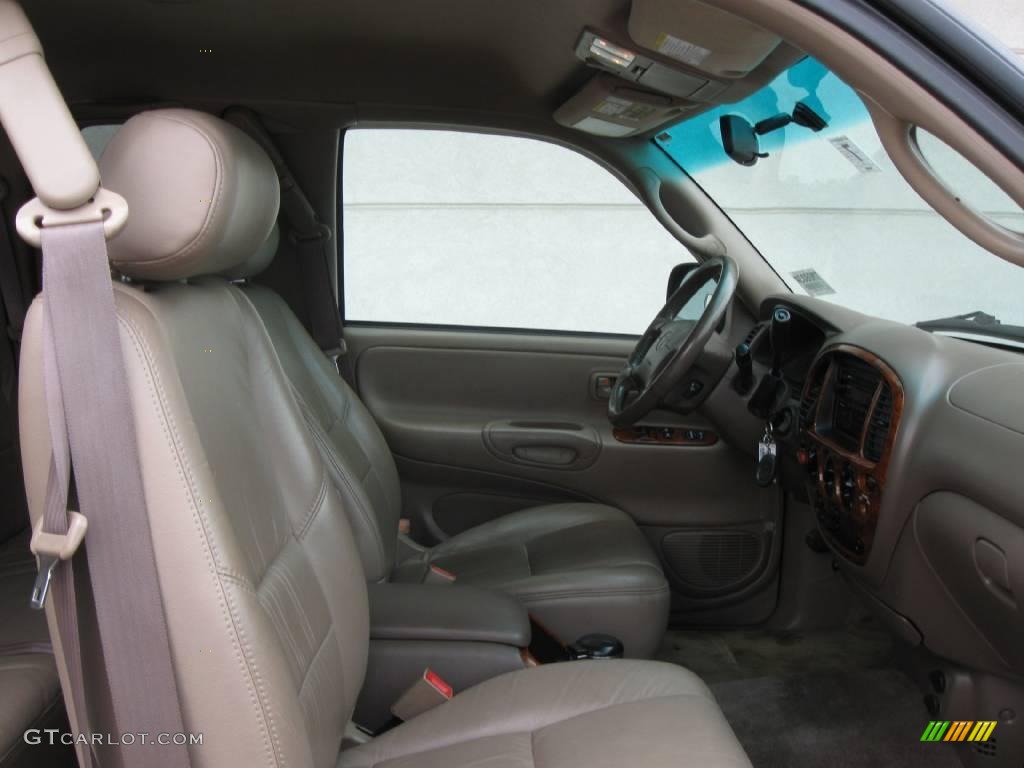 2000 Tundra Limited Extended Cab 4x4 - Black / Light Charcoal photo #7
